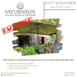 “Quick Bite Menu” Voucher