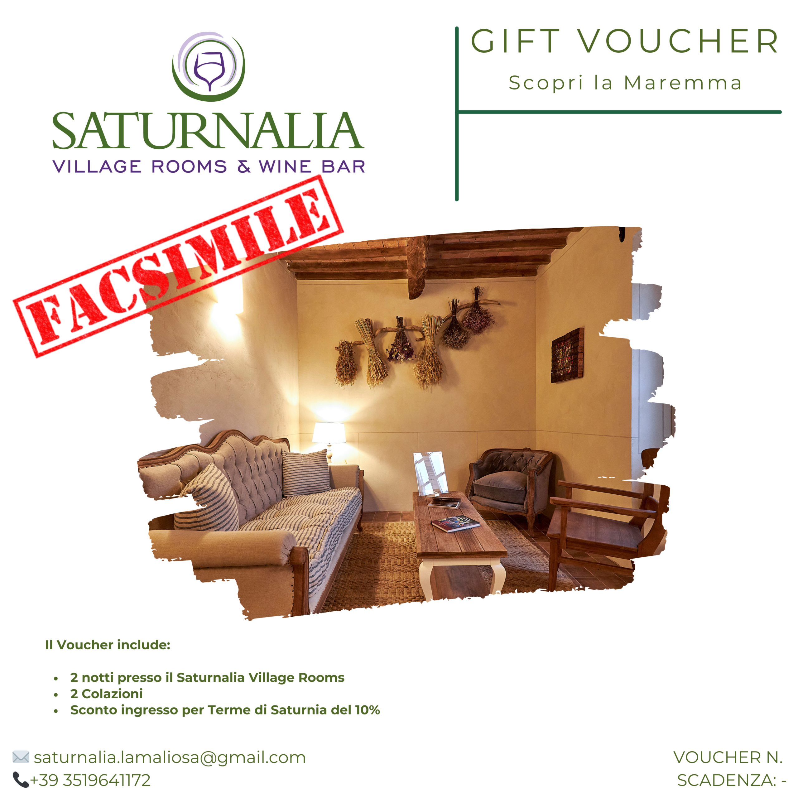 Voucher “Scopri la Maremma”