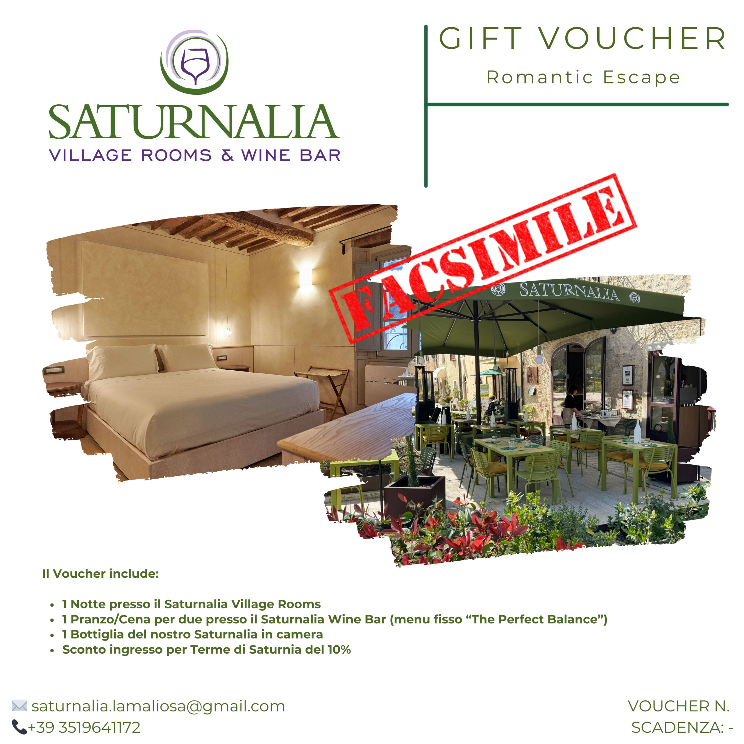 Voucher “Romantic Escape”
