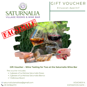 “Etruscan Aperitif” Voucher
